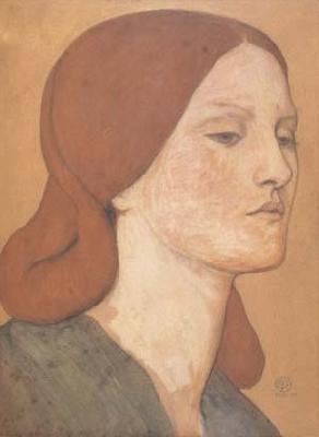 Dante Gabriel Rossetti Portrait of Elizabeth Siddal (mk28) oil painting picture